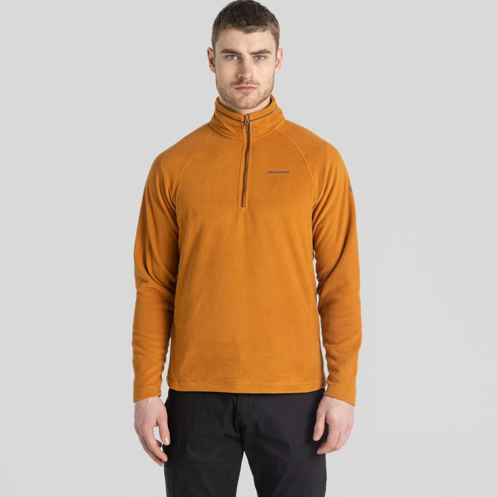 Craghoppers Men'S Corey Half Zip Fleece - Pumpkin Spice<Mens Half Zip Fleece