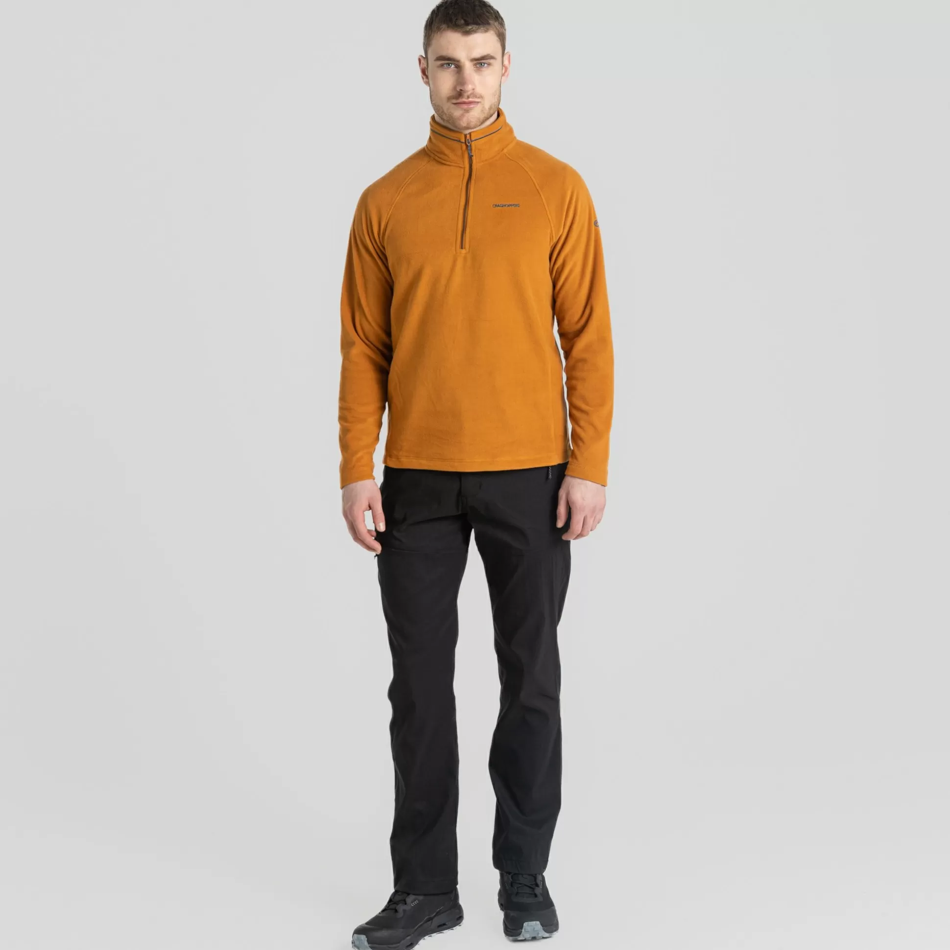 Craghoppers Men'S Corey Half Zip Fleece - Pumpkin Spice<Mens Half Zip Fleece