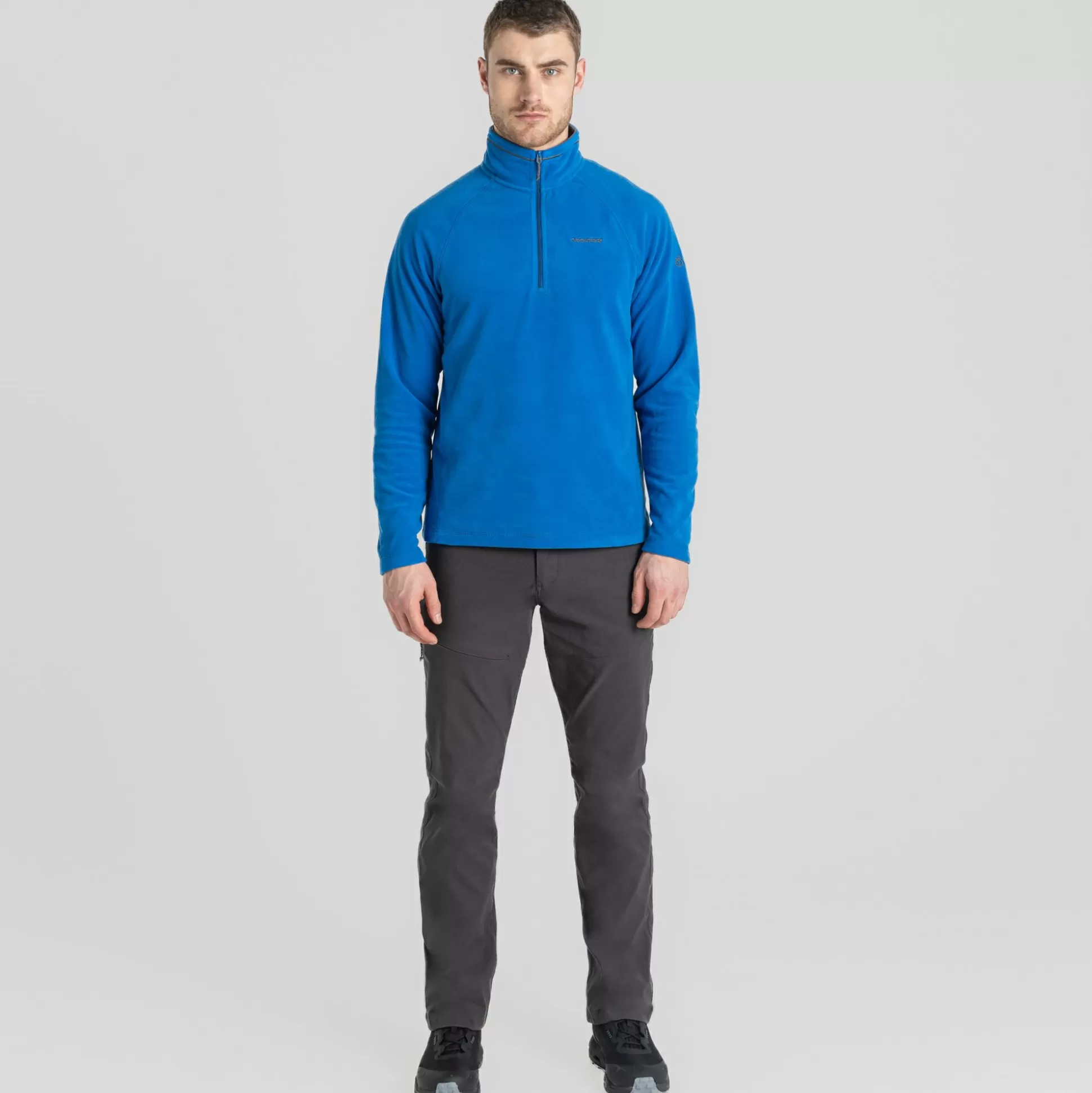 Craghoppers Men'S Corey Half Zip Fleece - Titan Blue<Mens Half Zip Fleece