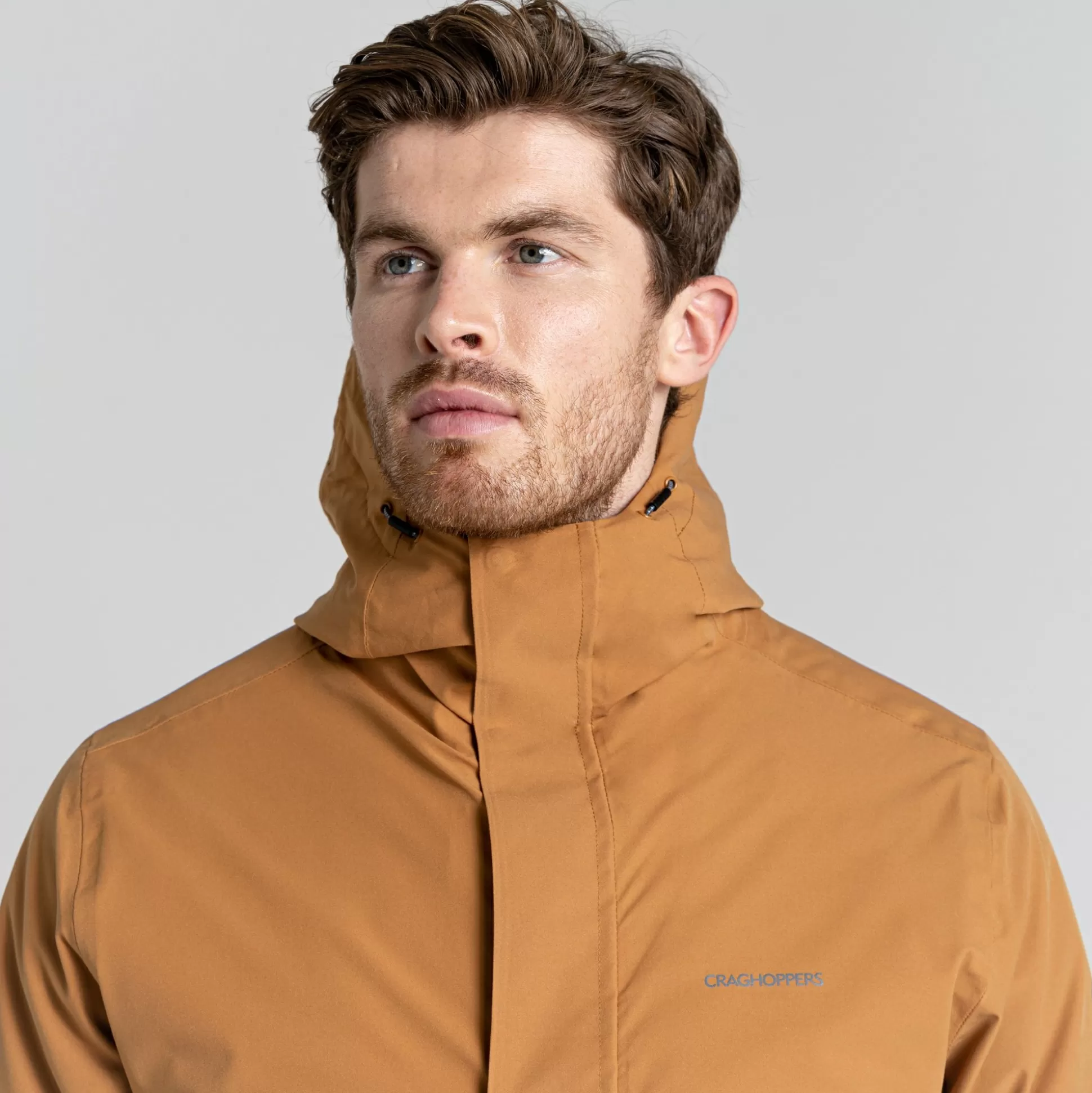 Craghoppers Men'S Lorton Pro 3 In 1 Jacket - Taupe / Balsam Green<Mens 3 in 1 Jackets